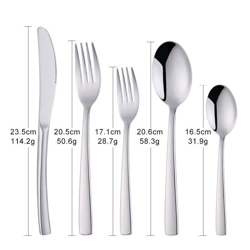Buyer Star Luxury Western Dinnerware Stainless Steel Colorful Flatware mirror polished for Restaurant