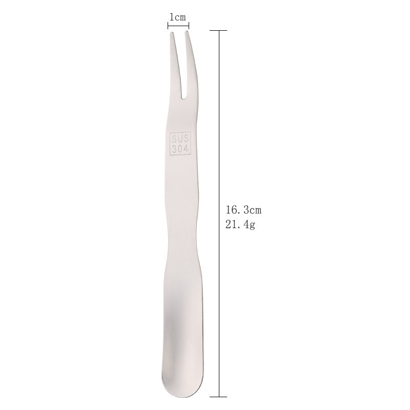 Dumpling Wonton Filling Spoons Spoon 304 Stainless Steel 2 in 1 Multipurpose Dessert Butter Cream Jam Cheese Spreader
