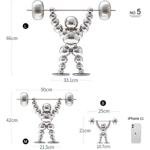 Stainless Steel Handmade Color Chrome Popeye's Resin Crafts and Arts for Gifts Adults