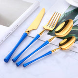 Cheap Price Colorful Tableware Stainless Steel 18/10 Stylish Exquisite Cutlery