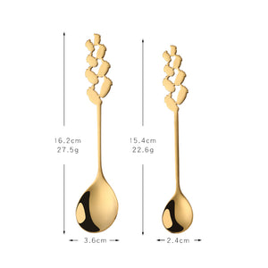 Wholesale Cheap Stainless Steel Korean Long Handle Spoon Coffee Stirring Dinner Spoon