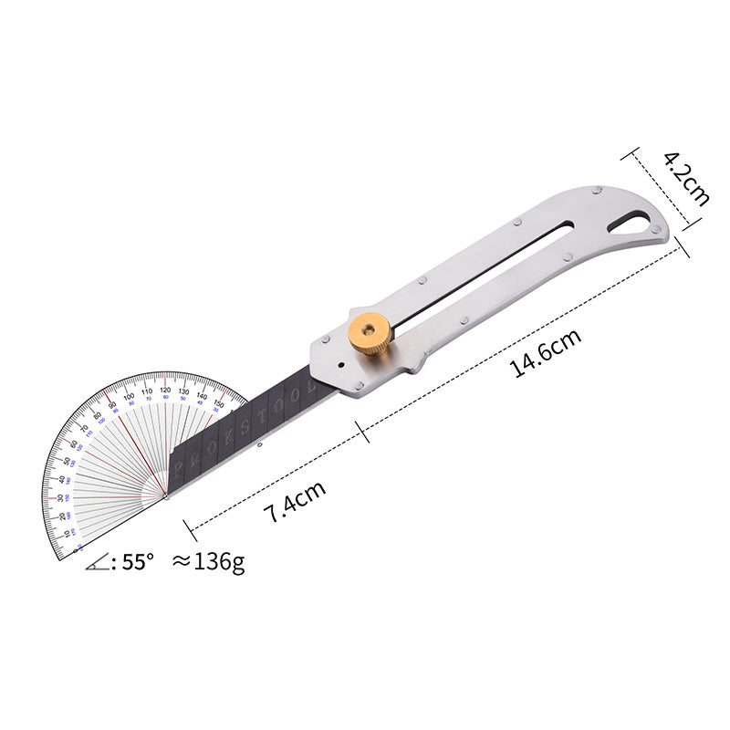 Mutipurpose Utility Knife Stainless Steel Retractable Box Cutter Safety Lock Design