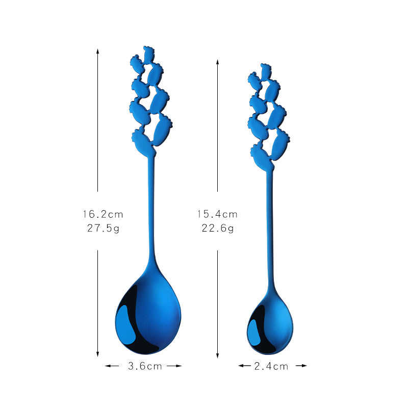 Wholesale Cheap Stainless Steel Korean Long Handle Spoon Coffee Stirring Dinner Spoon