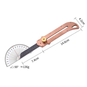 Mutipurpose Utility Knife Stainless Steel Retractable Box Cutter Safety Lock Design