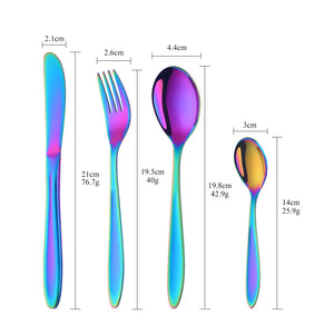 Buyer Star Restaurant Supplies Cheap Tableware Spoons Forks Knife Stainless Steel Flatware Set