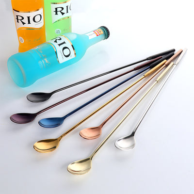 Buyer Star Manufacturing Cheap Price Stainless Steel Cocktail Spoon for Bar