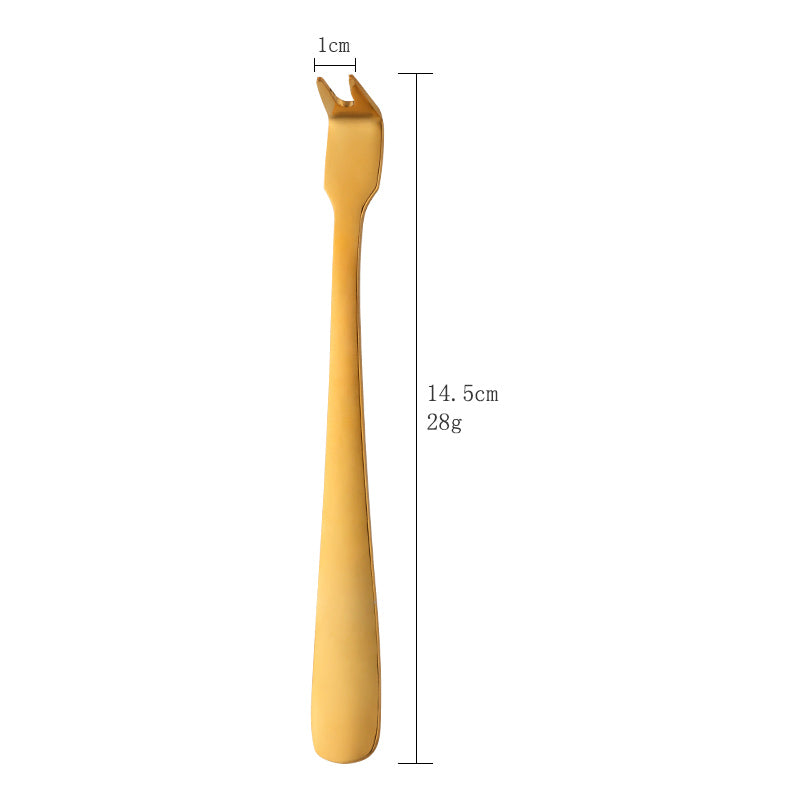 Carving Fork for Meat Two-Prong Stainless Steel Meat Fork Durable and Practical for Grilling, Cooking, and Serving