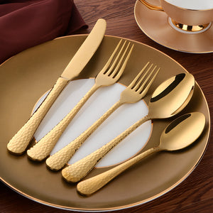 Silverware Set Flatware Cutlery Set Service Durable Tableware in Ergonomic Design Kitchen Utensil Sets