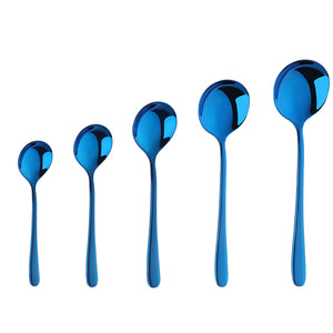 ODM/OEM Popular Custom Mini Long Handled Stainless Steel Rose Gold Coffee Spoon Metal Dessert Tea Spoon