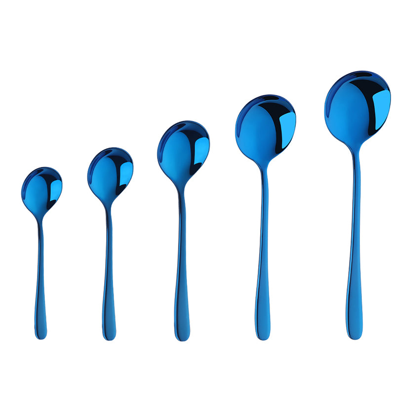 ODM/OEM Popular Custom Mini Long Handled Stainless Steel Rose Gold Coffee Spoon Metal Dessert Tea Spoon