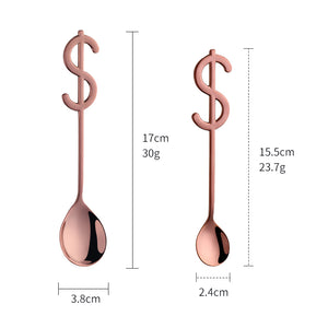 High Quality Creative USD Stainless Steel 304 Ice Cream Tea Coffee Spoons