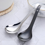 High quality Stainless Steel Big Size Serving Spoons Soup Porridge Spoon