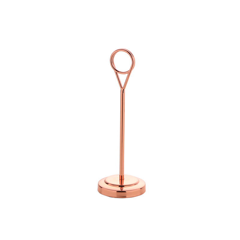 New Star Food service Ring-Clip Table Number Holder Number Stand Place Card Holder