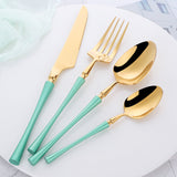 Cheap Price Colorful Tableware Stainless Steel 18/10 Stylish Exquisite Cutlery