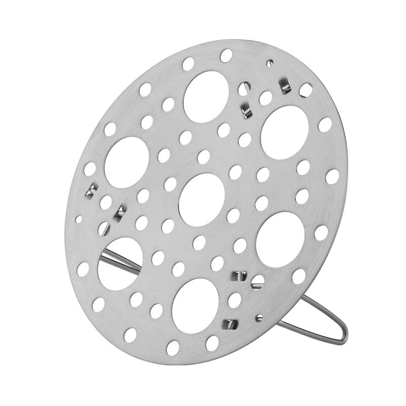 Steam Rack, Steaming Rack Stand, Steamer Basket, Heavy Duty Stainless Steel Metal Multi-function
