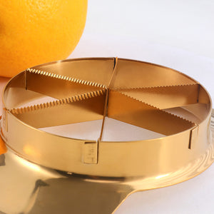 Sharp Blades Sturdy Divider Kitchen Gadgets For Orange Tomatoes Lemon Slicer, Apple Slicer With 6 Blades