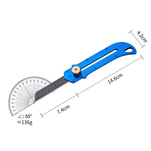 Mutipurpose Utility Knife Stainless Steel Retractable Box Cutter Safety Lock Design