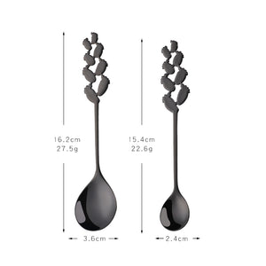 Wholesale Cheap Stainless Steel Korean Long Handle Spoon Coffee Stirring Dinner Spoon