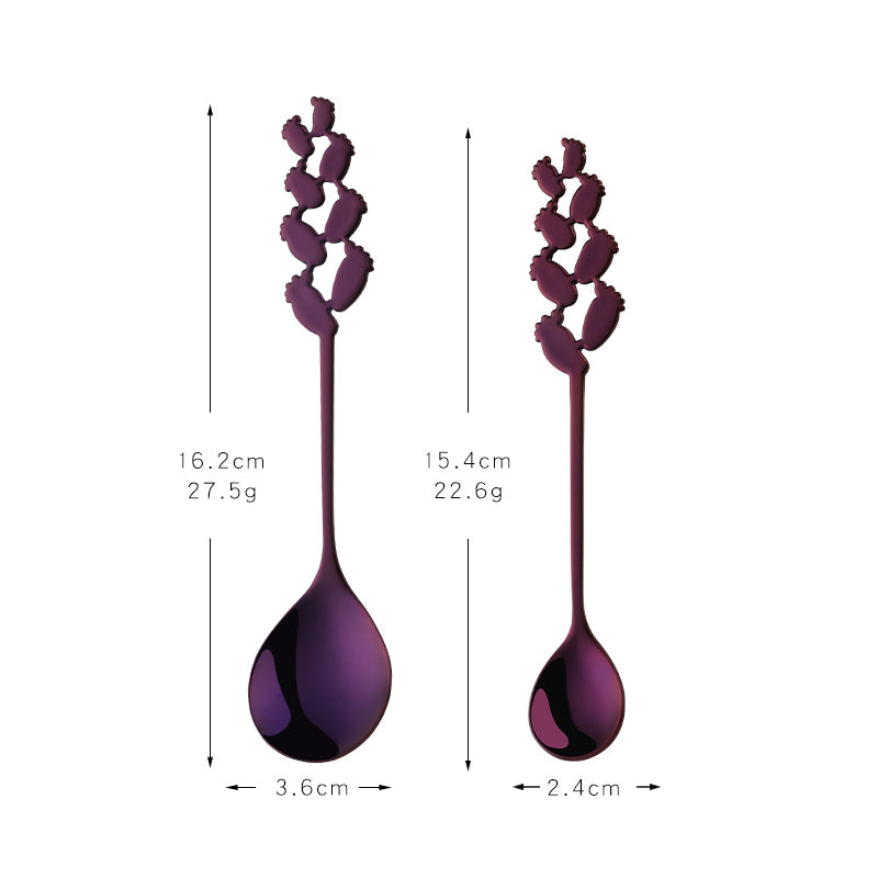 Wholesale Cheap Stainless Steel Korean Long Handle Spoon Coffee Stirring Dinner Spoon