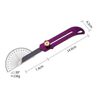 Mutipurpose Utility Knife Stainless Steel Retractable Box Cutter Safety Lock Design
