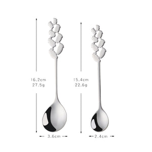 Wholesale Cheap Stainless Steel Korean Long Handle Spoon Coffee Stirring Dinner Spoon