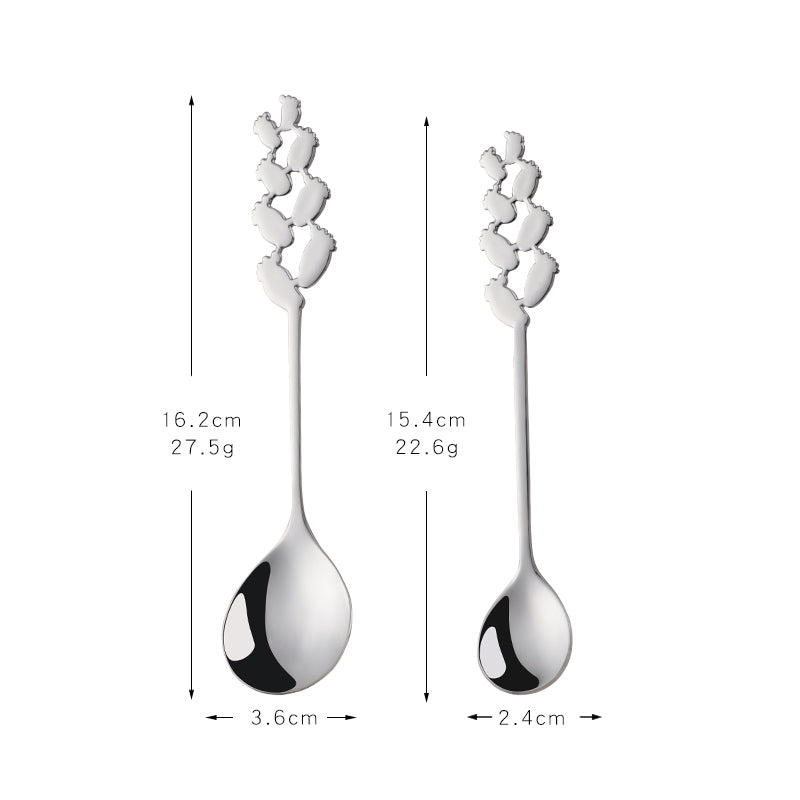Wholesale Cheap Stainless Steel Korean Long Handle Spoon Coffee Stirring Dinner Spoon