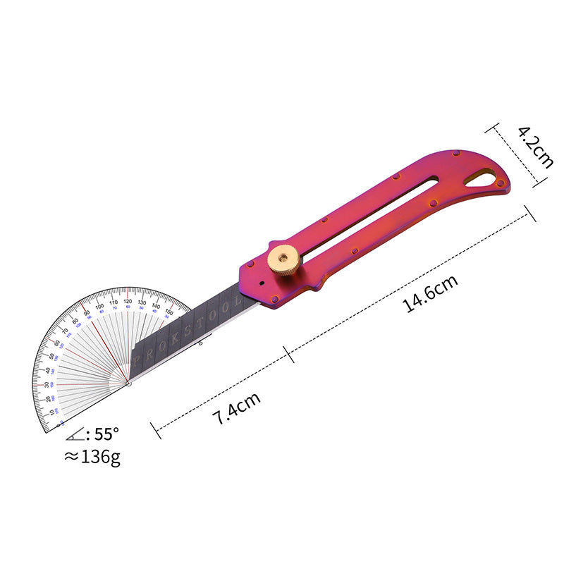 Mutipurpose Utility Knife Stainless Steel Retractable Box Cutter Safety Lock Design
