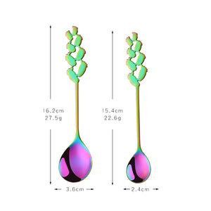 Wholesale Cheap Stainless Steel Korean Long Handle Spoon Coffee Stirring Dinner Spoon