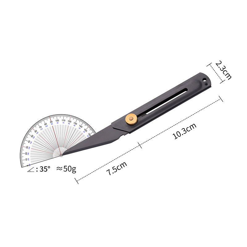 Mutipurpose Utility Knife Stainless Steel Retractable Box Cutter Safety Lock Design