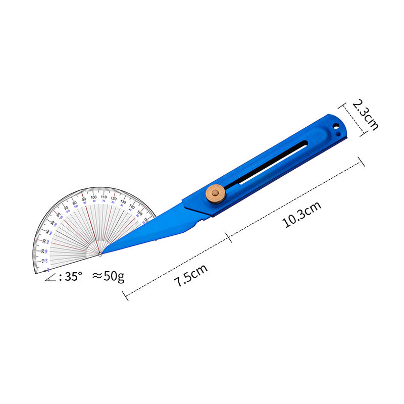 Mutipurpose Utility Knife Stainless Steel Retractable Box Cutter Safety Lock Design