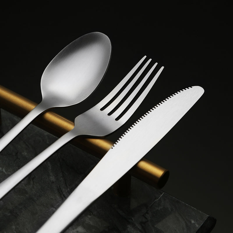 Cheap Cutlery Set Wholesale 15Pcs Knife Spoon Fork Stainless Steel Flatware Set
