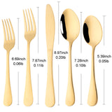 Buyer Star Wholesale Manufacturing Cutlery Sets Gold Tableware mirror polished