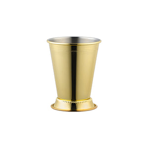 Moscow Mint Metal Julep Cups Gold Plated Custom Cocktail Wine 304 Stainless Steel Mugs