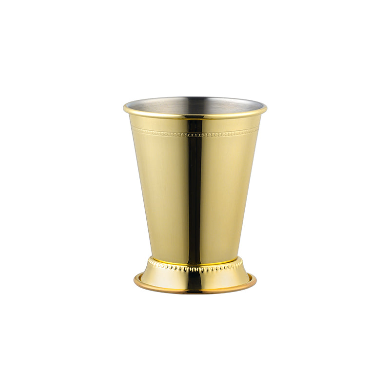Moscow Mint Metal Julep Cups Gold Plated Custom Cocktail Wine 304 Stainless Steel Mugs