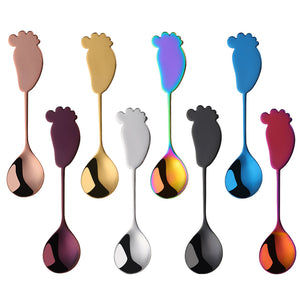 Hot Sales Popular Stainless Steel Spoon Fork 304 Teaspoon Metal Dessert Coffee Spoon Fork Set
