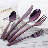 Buyer Star 304 Stainless Steel Magic Red Flatware mirror polished for Restaurant