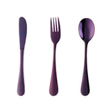 Buyer Star Wholesale Children Tableware Knife Fork Spoon Silver Cutlery Sets