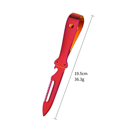 Multifunctional Fruit Peeling Knife with  Kitchen Household Sharp Stainless Steel Fruit and Vegetable Fruit Slicing Knife