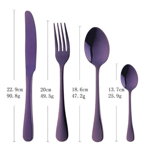 Factory Wholesale Best Price 304 Stainless Steel Tableware Hotel Cutlery Set European Court Style Dinnerware
