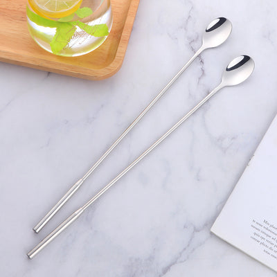 Buyer Star Manufacturing Cheap Price Stainless Steel Cocktail Spoon for Bar