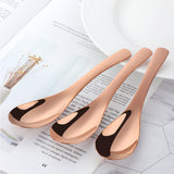 Stainless Steel Spoon Sets Mirror Polishing Smooth Edge for Party Wedding