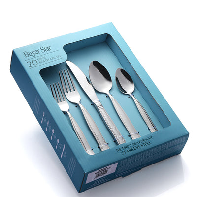 Factory Wholesale Cheap Price Stainless Steel Cutlery Mirror Polish Hotel Kitchen