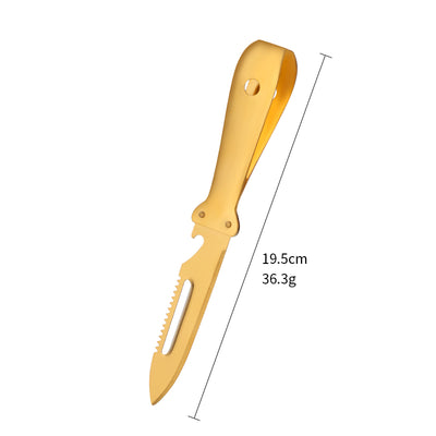 Multifunctional Fruit Peeling Knife with  Kitchen Household Sharp Stainless Steel Fruit and Vegetable Fruit Slicing Knife