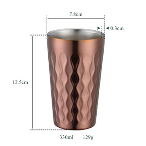 Custom Logo Drinking Heat Bottle Water Cup Scald Proof Stainless Steel Coffee Mug