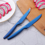 Amazon Hot Sale Stainless Steel Fruit Knife Various Colors for You to Choose from