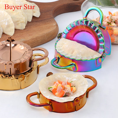 Buyer star Kitchen Dumpling Tool Set Dumpling maker steaming dish dipping dish kitchen set