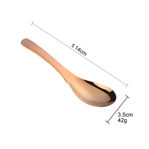 Buyer Star Bulk Sale Tableware Spoon Customized Color Cutlery Sets