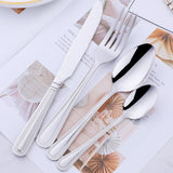 Buyer star Stainless Steel Flatware Set Kitchen Utensil Set Service for Home and Restaurant