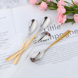 Exquisite Coffee Spoon Smooth Edge European Style Have More Color to Choose