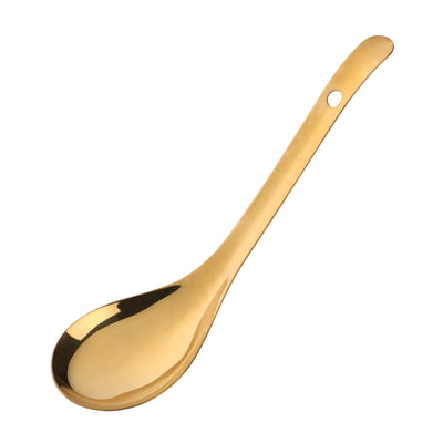 High quality Stainless Steel Big Size Serving Spoons Soup Porridge Spoon